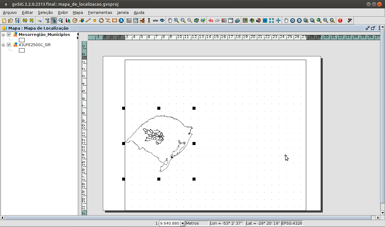 Redimensionando a Vista