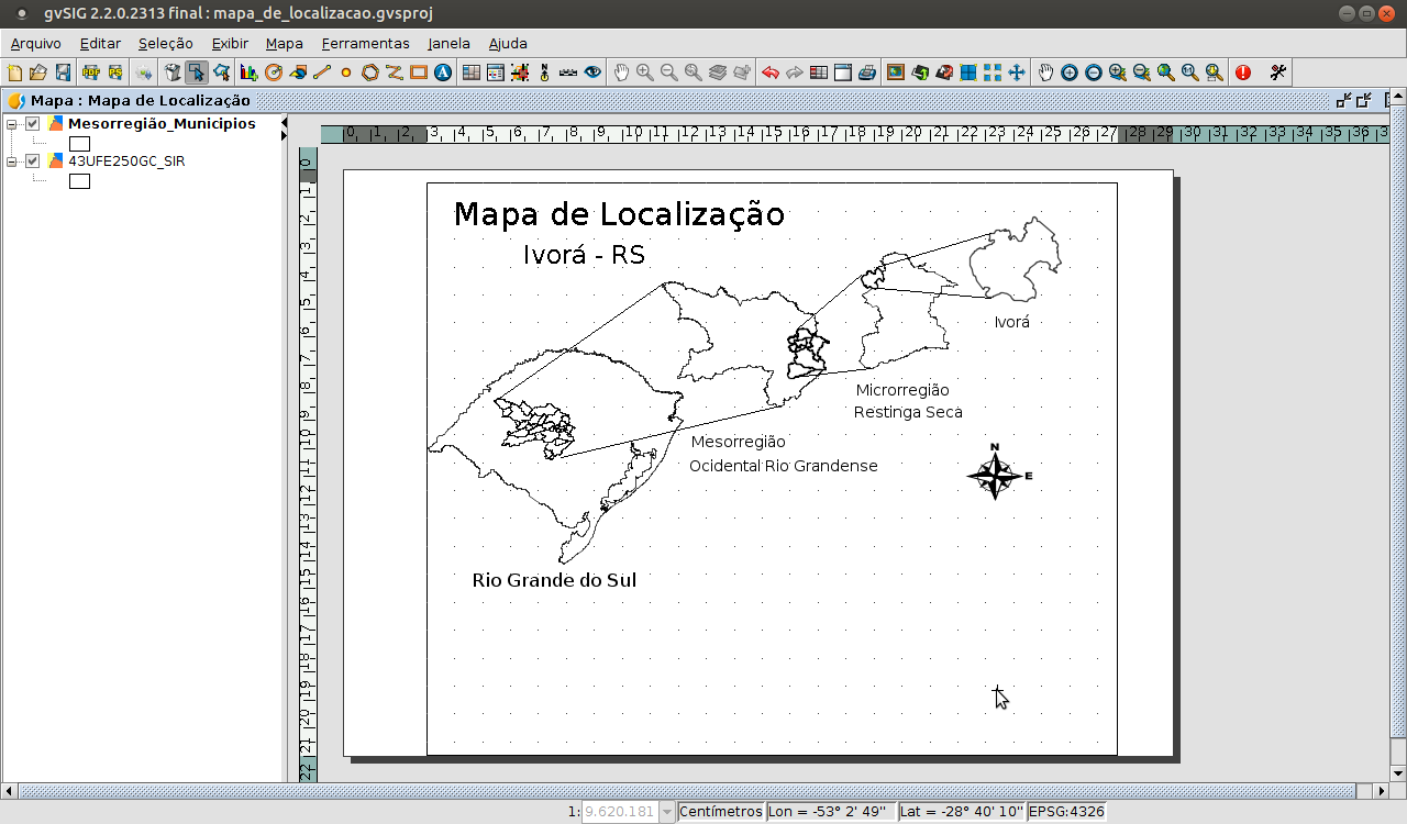 Resultado final do trabalho