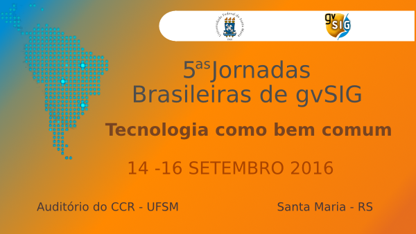 5as Jornadas Brasileiras de gvSIG